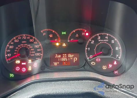 2017 Ram Promaster City Tradesman из США, поврежденный, VIN ZFBERFAB6H6E41807